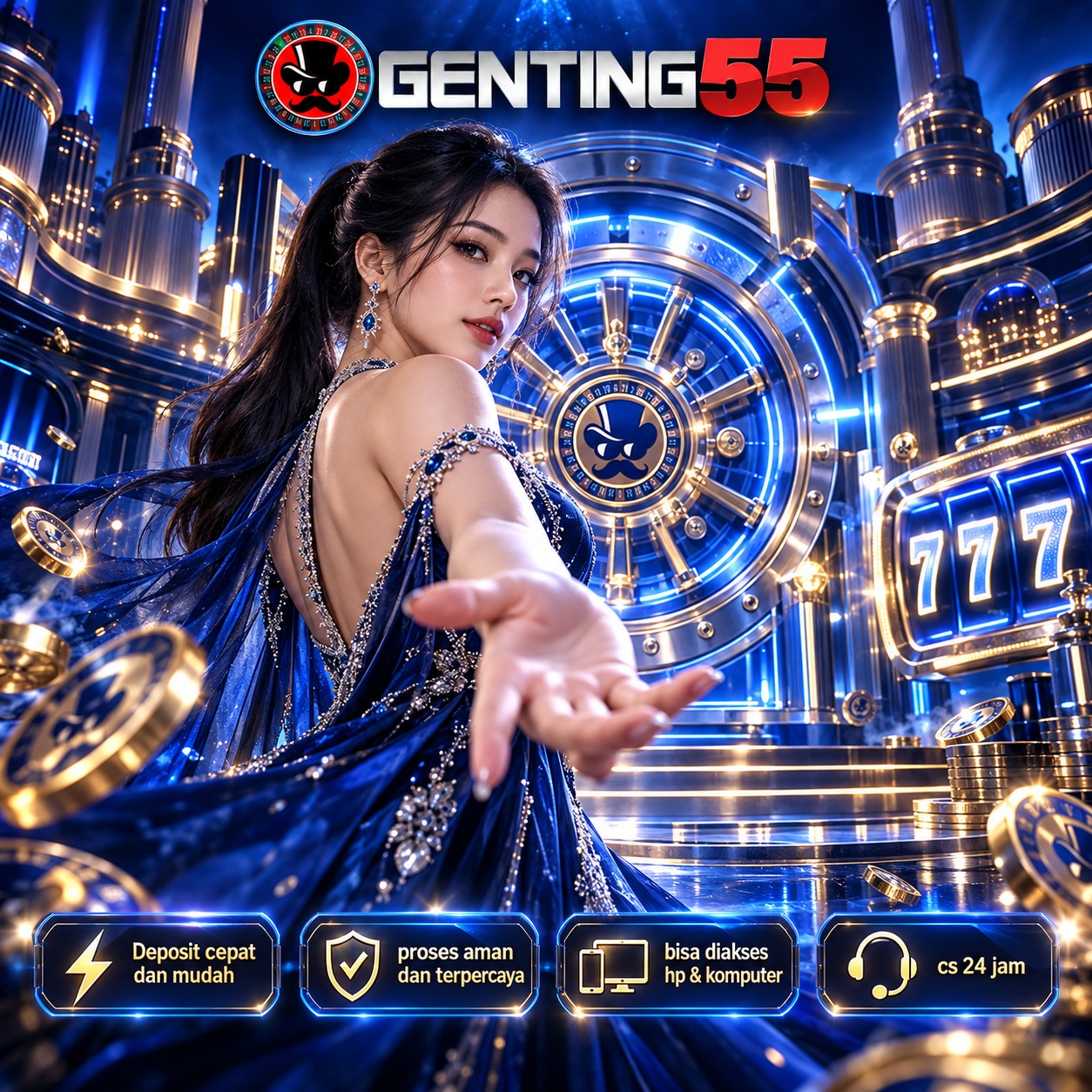 Banner GENTING55 VVIP — Antarmuka Lebih Rapi dan Pengalaman Personal